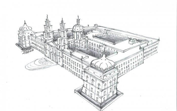 Mafra National Palace Sketch